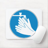 Hände waschen (Gesundheit und Sicherheit) (Hygiene Mousepad (Mit Mouse)