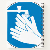 Hände waschen (Gesundheit und Sicherheit) (Hygiene Notizblock (Rückseite)