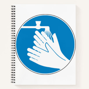 Hände waschen (Gesundheit und Sicherheit) (Hygiene Notizblock