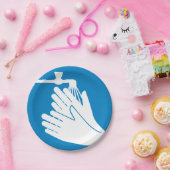 Hände waschen (Gesundheit und Sicherheit) (Hygiene Pappteller (Party)