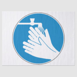 Hände waschen (Gesundheit und Sicherheit) (Hygiene Seidenpapier