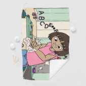 Hände waschen golfhandtuch (Insitu)