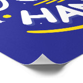 Hände waschen | Gut Bleibe Poster (Ecke)