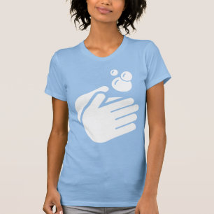Hände waschen - Hand waschen Hygiene Krankenpflege T-Shirt