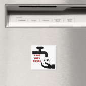 Hände waschen magnet (In Situ (Geschirrspüler))