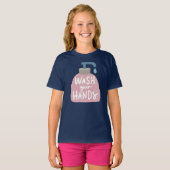 Hände waschen T-Shirt (Vorne ganz)