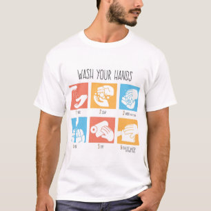 Hände waschen T-Shirt