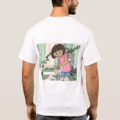Hände waschen T-Shirt (Rückseite)