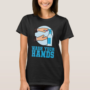 Hände waschen T-Shirt