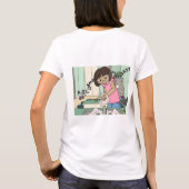 Hände waschen T-Shirt (Rückseite)
