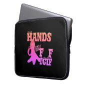 Hände weg, Boo! TGIF Stylish & Protective for Your Laptopschutzhülle (Vorderseite Links)