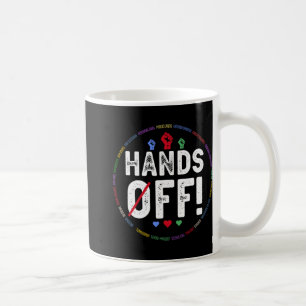 Hände weg Protest Sozialversicherung und Medicare Kaffeetasse