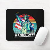 Hände weg Protest Sozialversicherung und Medicare  Mousepad (Mit Mouse)