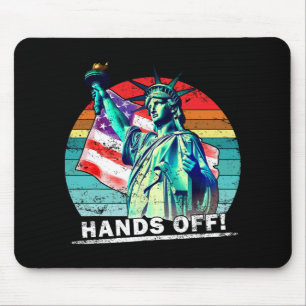 Hände weg Protest Sozialversicherung und Medicare  Mousepad