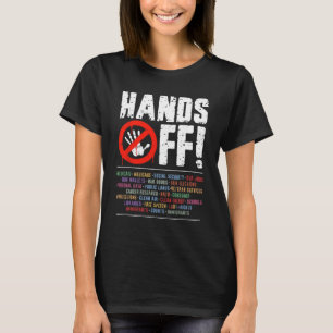 Hände weg Protest Sozialversicherung und Medicare T-Shirt