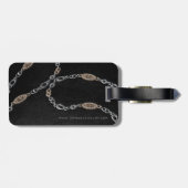 HÄNDE WEG vom Gepäckanhänger mit Luxusüberraschung (Rückseite horizontal)