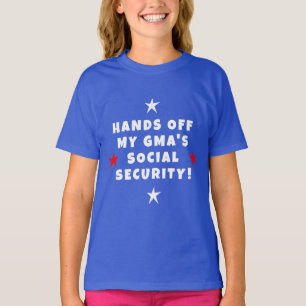Hände weg von den Kids meines Gmas der sozialen Si T-Shirt