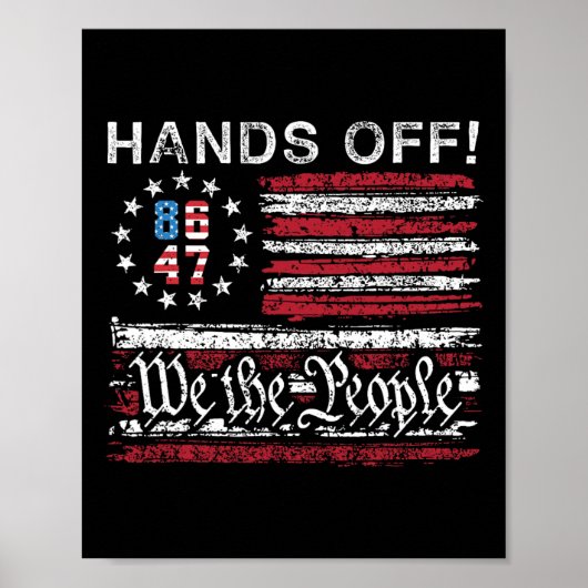 Hände weg von der Medicare Medicaid Protes Poster (Vorne)