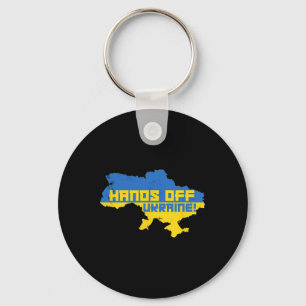 Hände weg von der Ukraine bei ukrainischem Protest Schlüsselanhänger