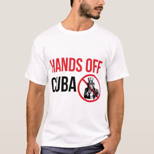 Hände weg von Kuba T-Shirt (Vorderseite)