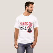Hände weg von Kuba T-Shirt (Vorne ganz)