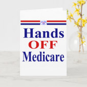 Hände weg von Medicare Karte (Gelbe Blume)