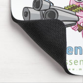 Hände weg von meinem Plus! Mousepad (Ecke)