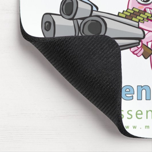 Hände weg von meinem Plus! Mousepad (Ecke)