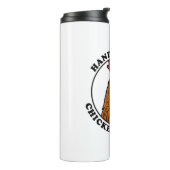 Hände weg von meinen Hühnchen-Nuggets Thermosbecher (Nach links gedreht)