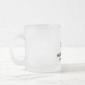 Hände weg von meiner Tasse! Mattglastasse (Links)