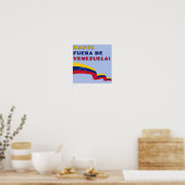 Hände Weg Von Venezuela Poster (Küche)