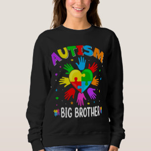 Händeautismus Aufklärung Große Bruder Familie Mat Sweatshirt