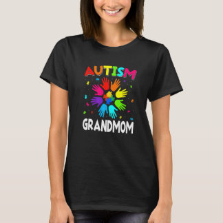 Händeautismus Aufklärung Großmutter Familienunters T-Shirt