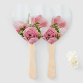 Händefans zum Hochzeitsessen Fächer (Vorne und Hinten)