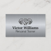 Händegewicht | Gym-Fitness Visitenkarte (Vorderseite)