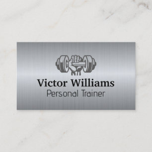 Händegewicht Gym-Fitness Visitenkarte