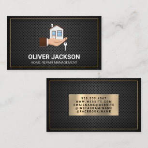 Händehaus Ausgezeichnete Mesh-Visitenkarte Visitenkarte