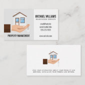 Händehaus | Eigenschaft Visitenkarte (Vorne/Hinten)