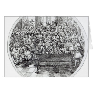 Handel, das ein Oratorium, c.1740 leitet