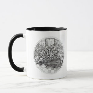 Handel, das ein Oratorium, c.1740 leitet Tasse