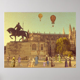 Handel de Maio em Batalha (Portugal) Poster