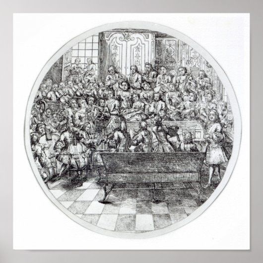 Händel, ein Oratorium, c.1740 Poster (Vorne)