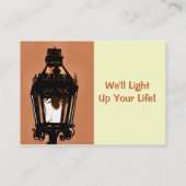 HANDEL. ELEKTRIZISCH. VISITENKARTE (Rückseite)