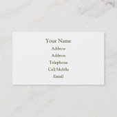 HANDEL, FENSTERREICHUNG VISITENKARTE (Rückseite)