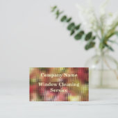 HANDEL, FENSTERREICHUNG VISITENKARTE (Stehend Vorderseite)