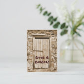 HANDEL, GEBÄUDE VISITENKARTE (Stehend Vorderseite)