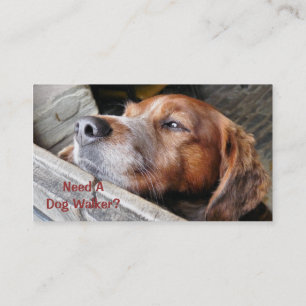 HANDEL, HUNDE GEHEN. VISITENKARTE