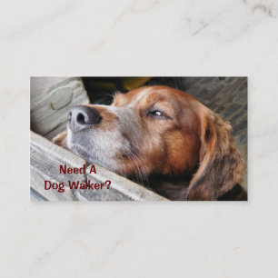 HANDEL, HUNDE GEHEN. VISITENKARTE