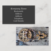 HANDEL, LOCKSMITTEL VISITENKARTE (Vorne/Hinten)