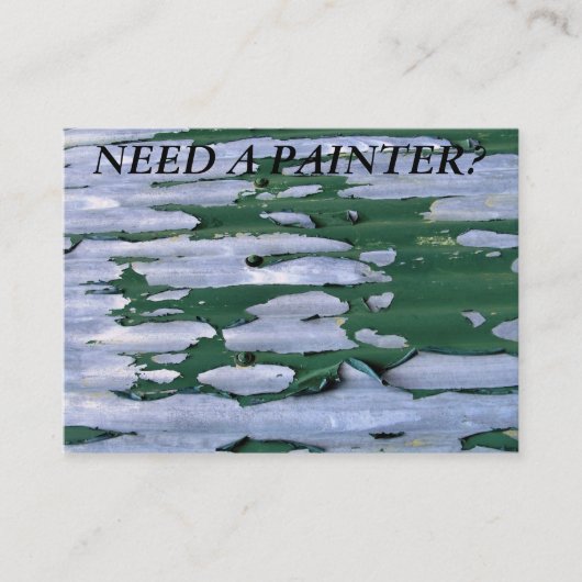 HANDEL. MALERIN. VISITENKARTE (Vorderseite)